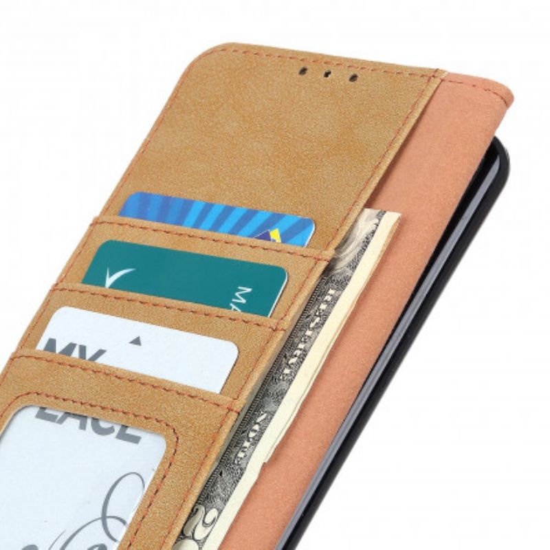 Folio-hoesje Moto G 5g Telefoonhoesje Khazneh Retro Splitleer