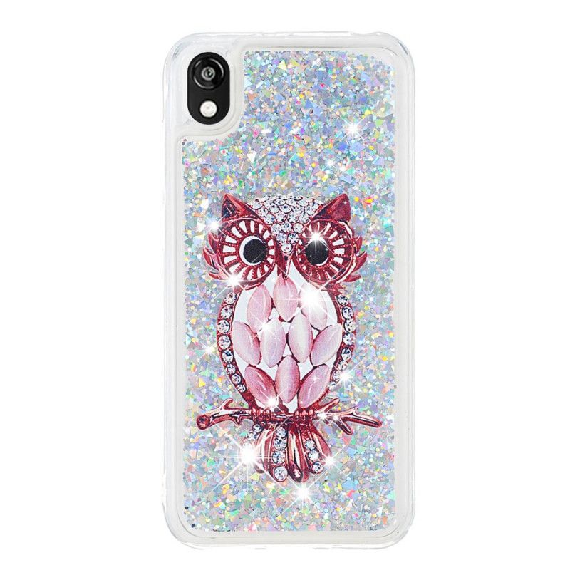 Hoesje Huawei Y5 2019 Rijke Glitter Juffrouw Uil