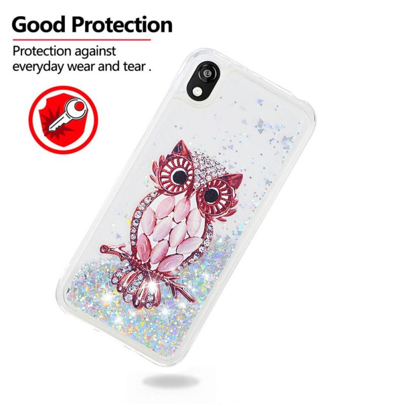 Hoesje Huawei Y5 2019 Rijke Glitter Juffrouw Uil