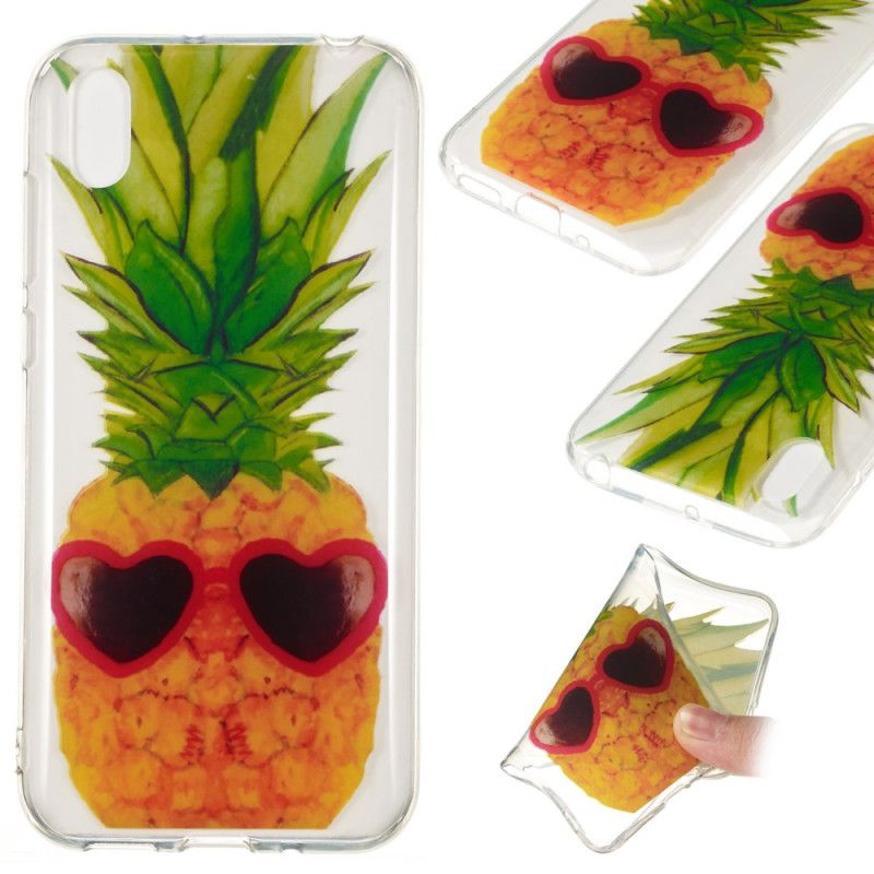 Hoesje Huawei Y5 2019 Transparante Incognito Ananas