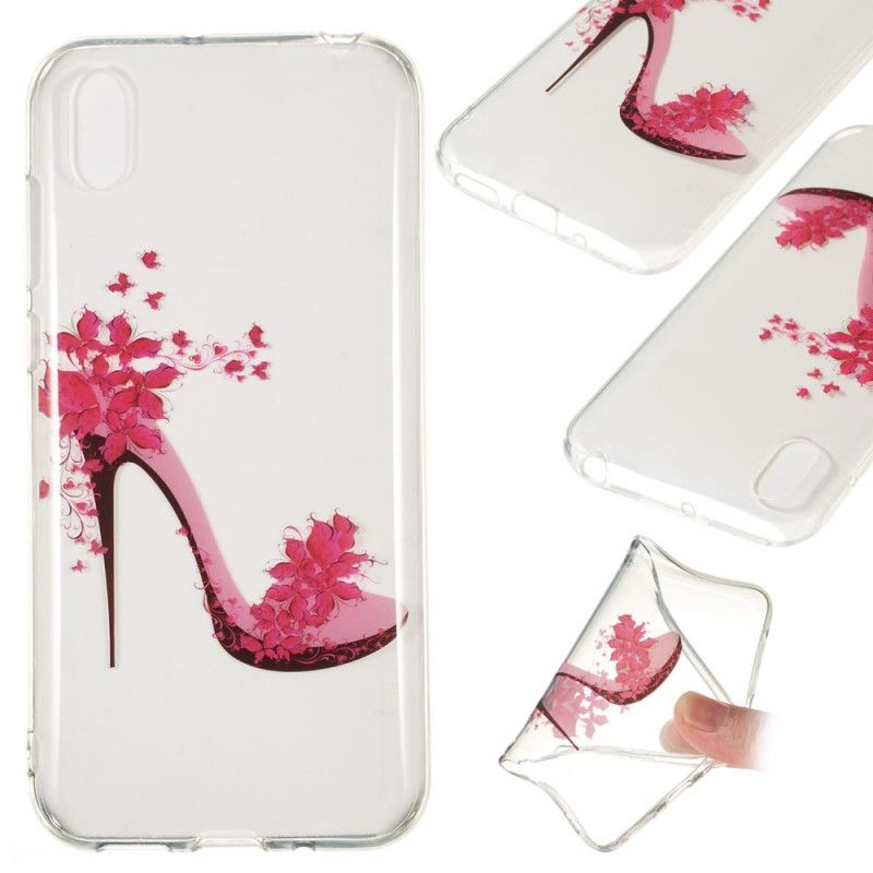 Hoesje Honor 8S Transparante Solitaire Pompen