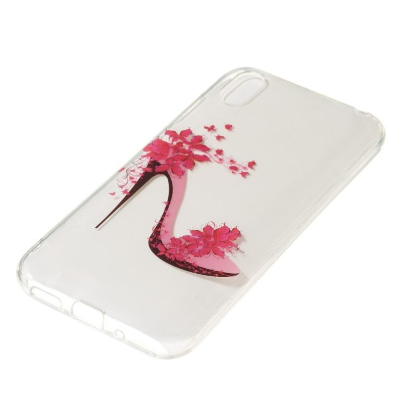 Hoesje Honor 8S Transparante Solitaire Pompen