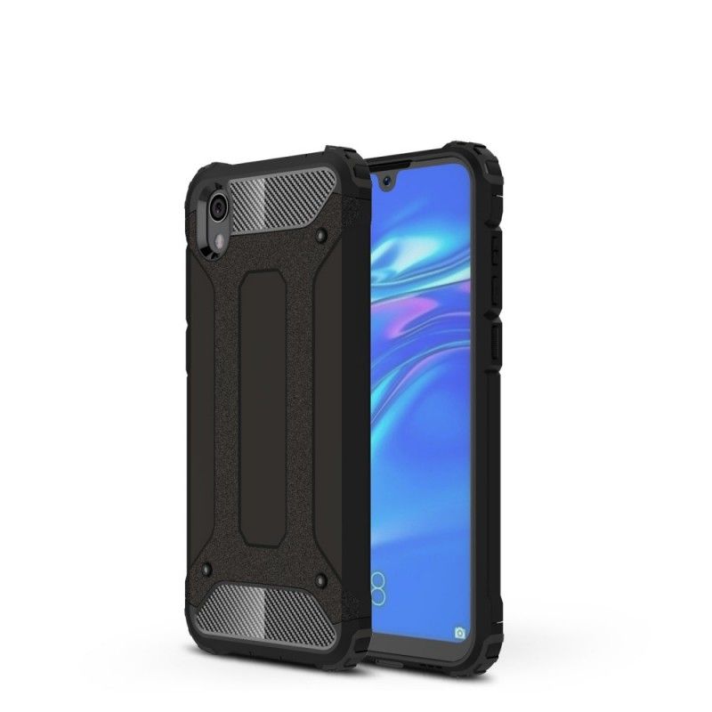 Hoesje voor Honor 8S Rood Zwart Overlevende