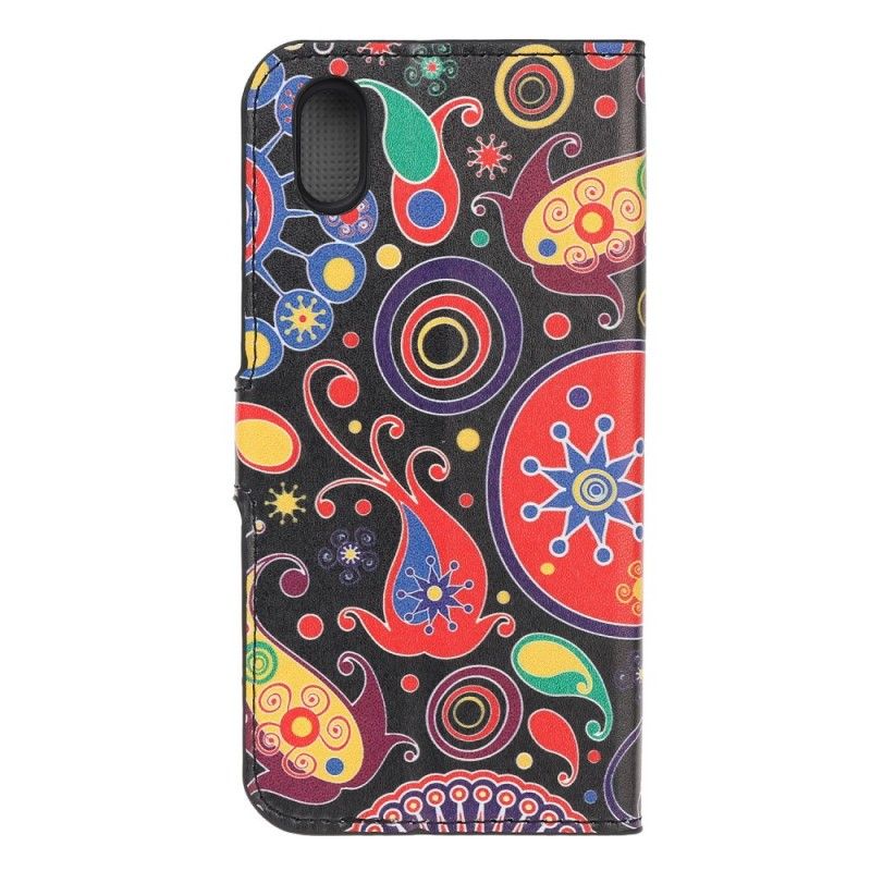 Leren Hoesje voor Honor 8S Melkwegontwerp