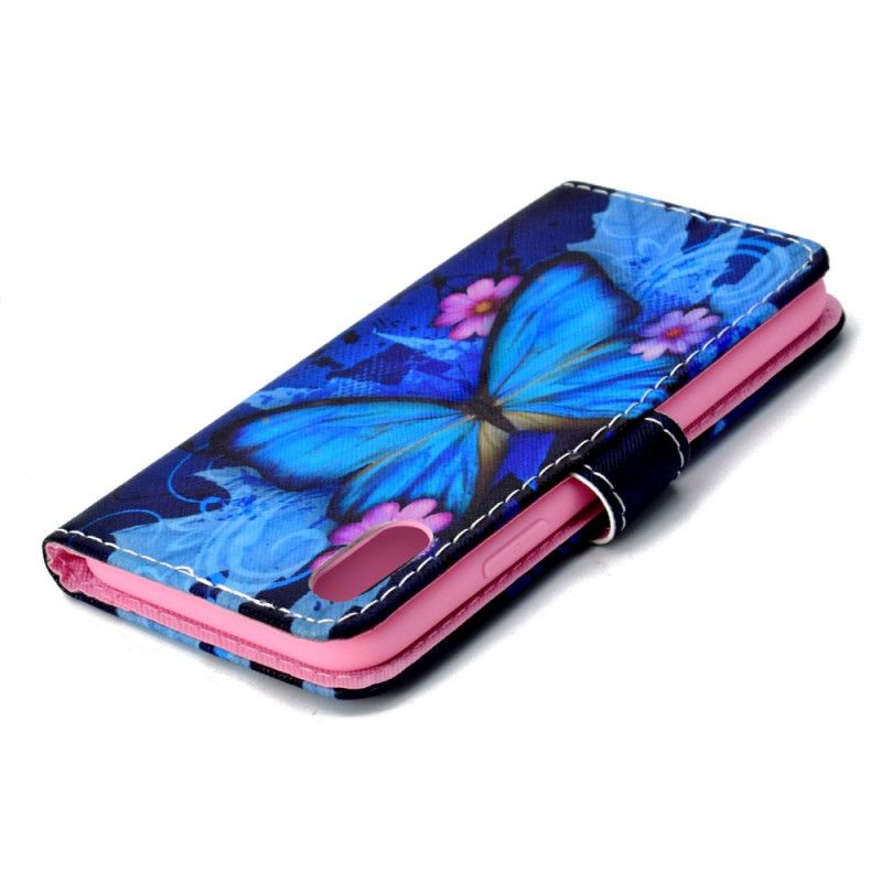 Leren Hoesje voor Honor 8S Tropische Vlinder