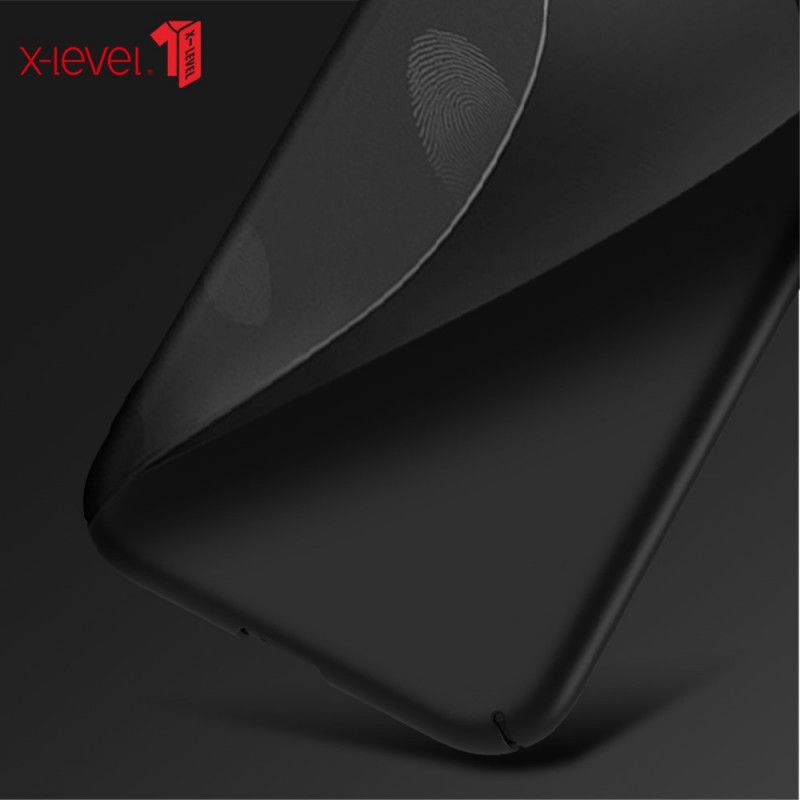 Case Hoesje Xiaomi Mi 9 Lite Paars Zwart Telefoonhoesje Flexibele Serie Guardian