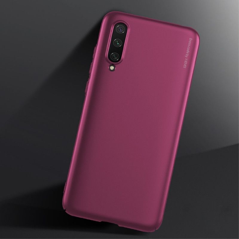 Case Hoesje Xiaomi Mi 9 Lite Paars Zwart Telefoonhoesje Flexibele Serie Guardian