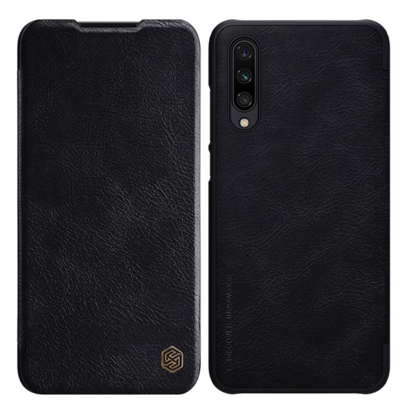 Folio-hoesje voor Xiaomi Mi 9 Lite Zwart Nillkin Qin-Reeks