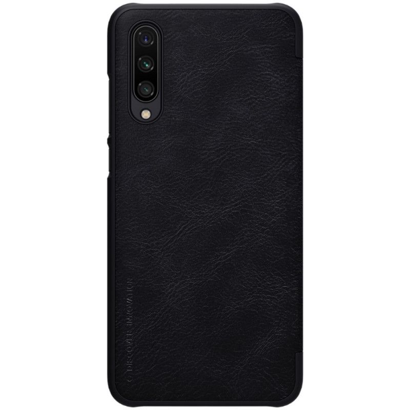 Folio-hoesje voor Xiaomi Mi 9 Lite Zwart Nillkin Qin-Reeks