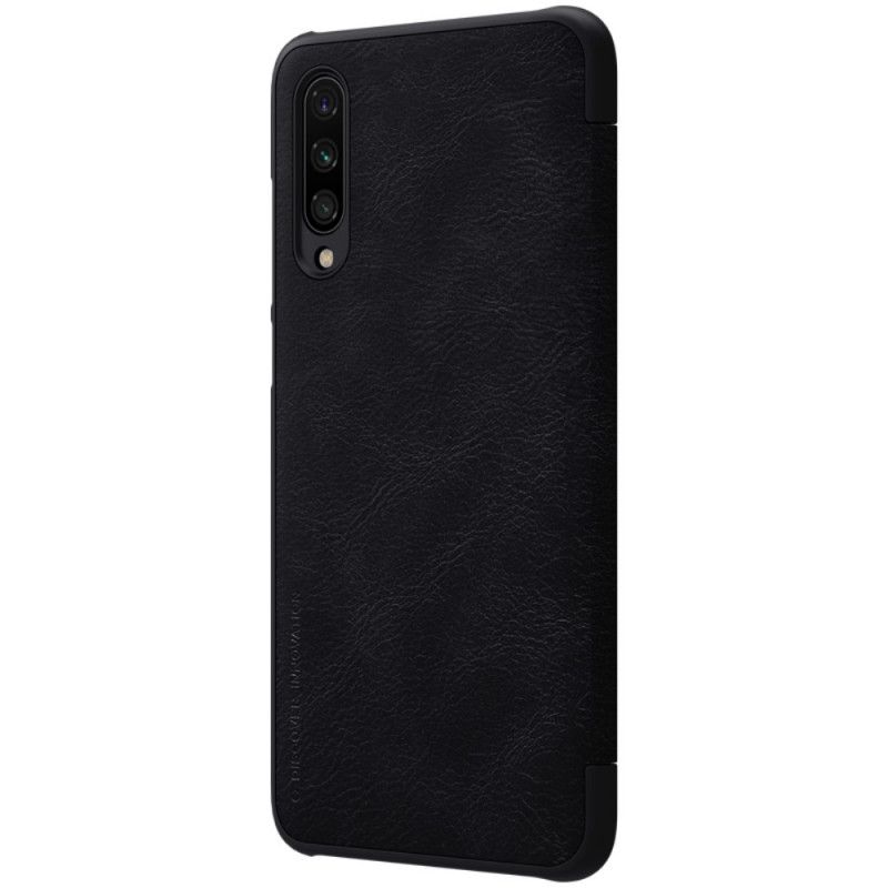 Folio-hoesje voor Xiaomi Mi 9 Lite Zwart Nillkin Qin-Reeks