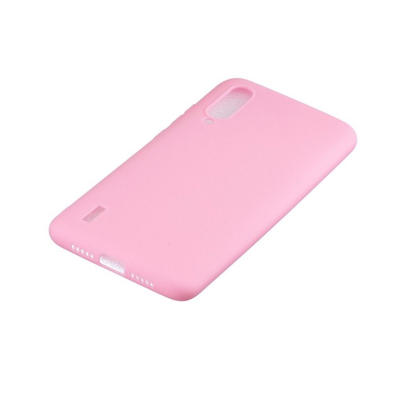 Hoesje voor Xiaomi Mi 9 Lite Wit Zwart Flexibele Siliconen Snoepkleuren