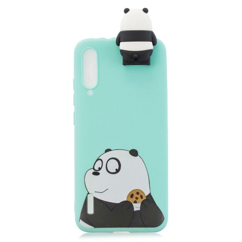 Hoesje Xiaomi Mi 9 Lite 3D Panda En Koekjes