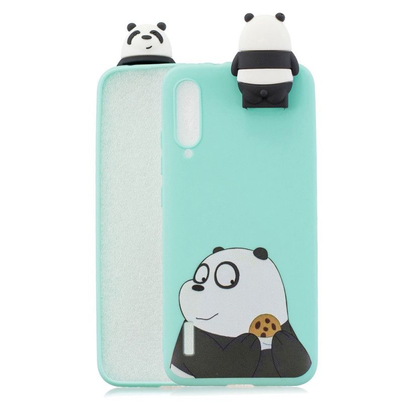 Hoesje Xiaomi Mi 9 Lite 3D Panda En Koekjes