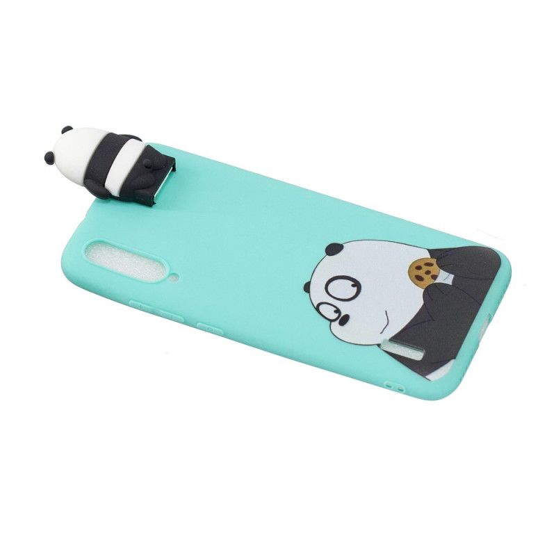 Hoesje Xiaomi Mi 9 Lite 3D Panda En Koekjes