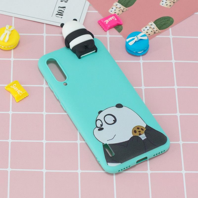 Hoesje Xiaomi Mi 9 Lite 3D Panda En Koekjes