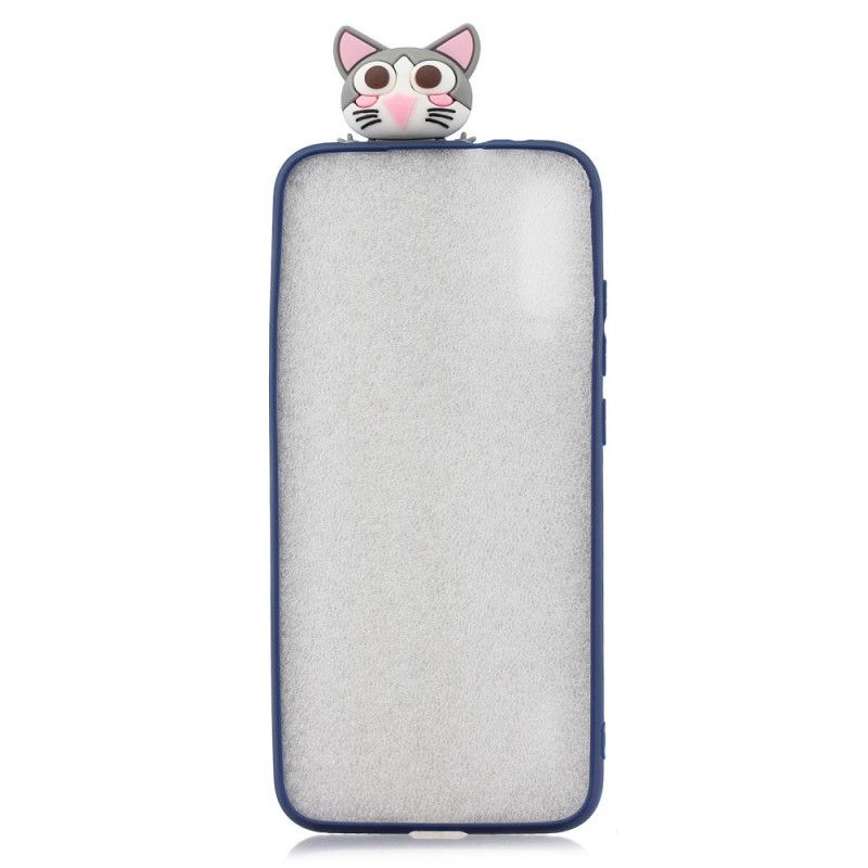 Hoesje Xiaomi Mi 9 Lite Snik De 3D Kat Naar Adem
