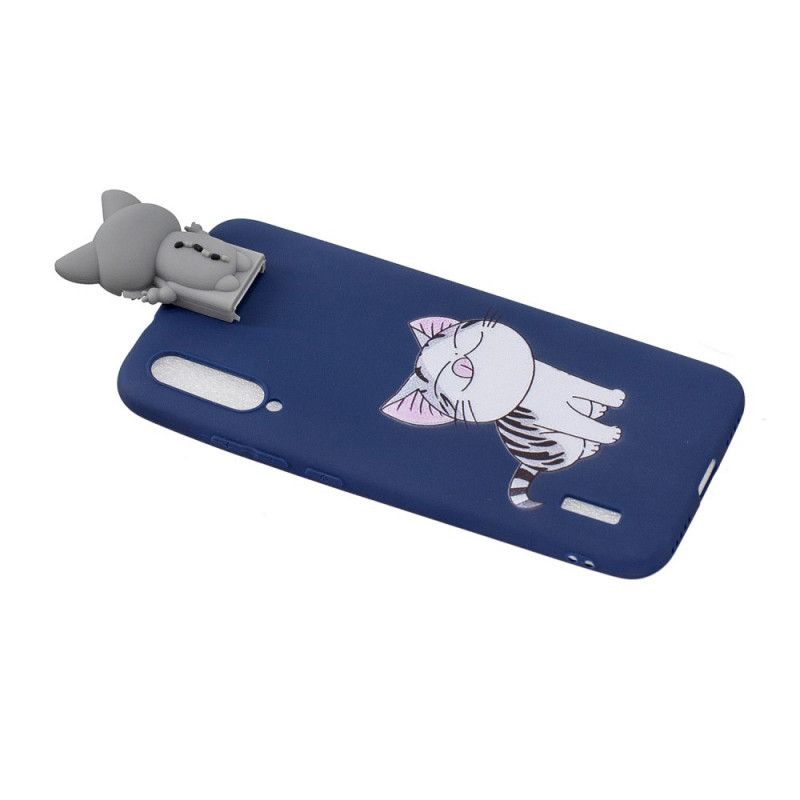 Hoesje Xiaomi Mi 9 Lite Snik De 3D Kat Naar Adem