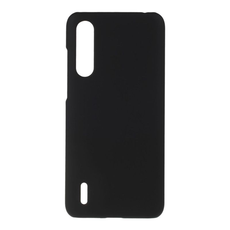 Hoesje Xiaomi Mi 9 Lite Wit Zwart Rubberen Plus