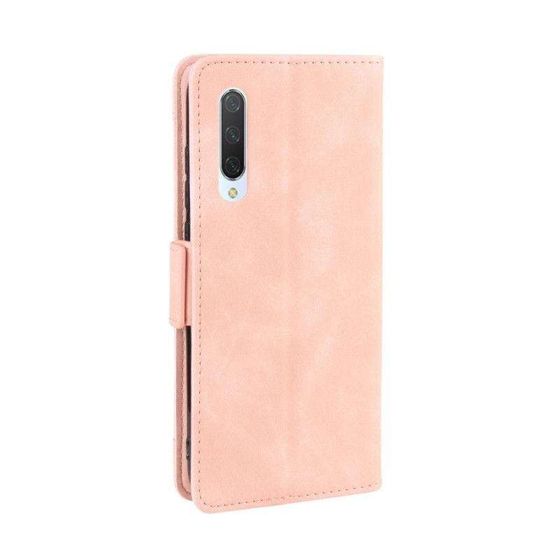 Leren Hoesje voor Xiaomi Mi 9 Lite Rood Zwart Eersteklas Multikaart