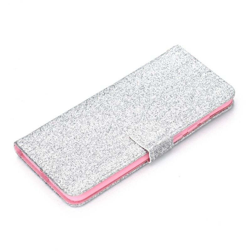 Cover Folio-hoesje Xiaomi Mi 9 Rose Goud Telefoonhoesje Pailletten