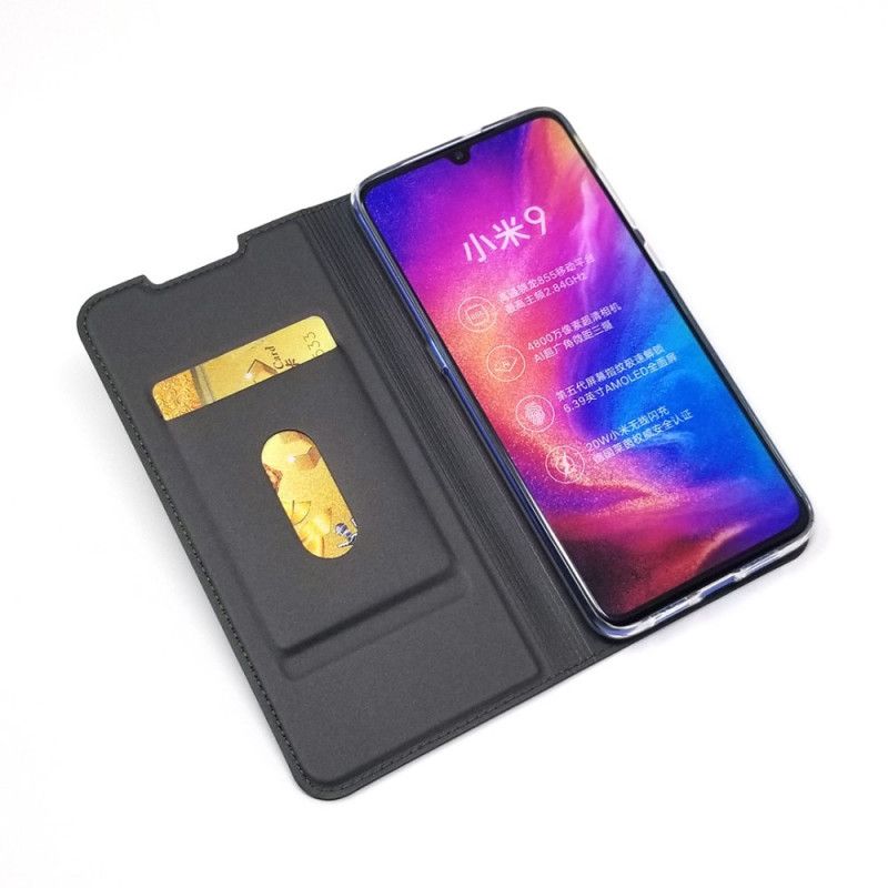 Folio-hoesje Xiaomi Mi 9 Goud Zwart Telefoonhoesje Harmonieus