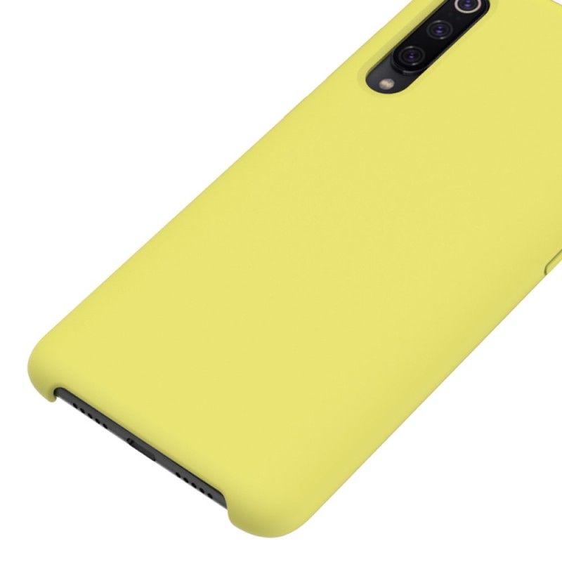 Hoesje voor Xiaomi Mi 9 Roze Zwart Siliconenvloeistof