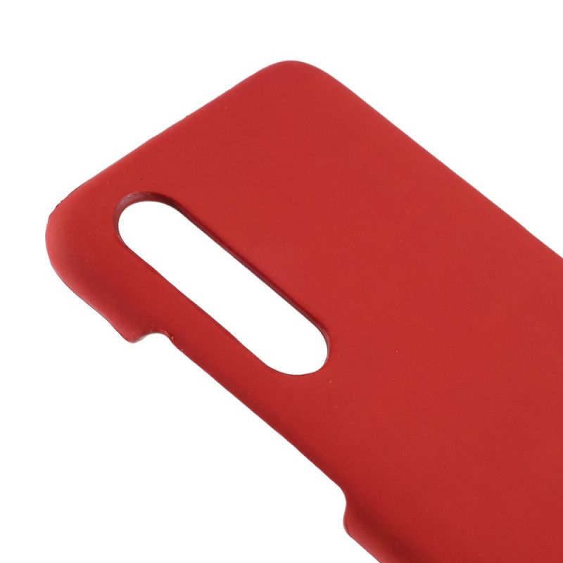 Hoesje Xiaomi Mi 9 Lichtblauw Rood Contactkleuren