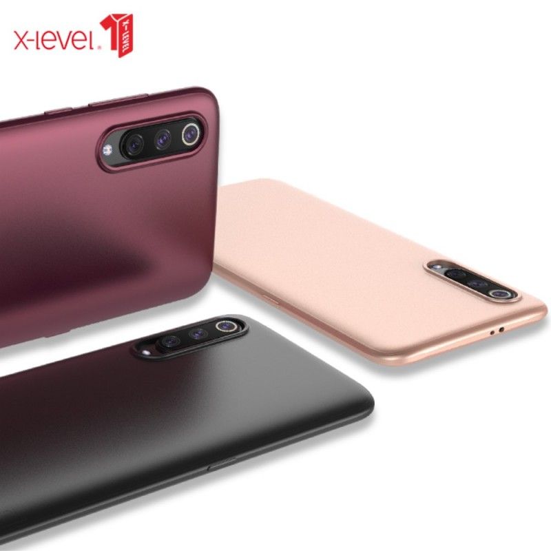 Hoesje Xiaomi Mi 9 Paars Zwart Serie Beschermers