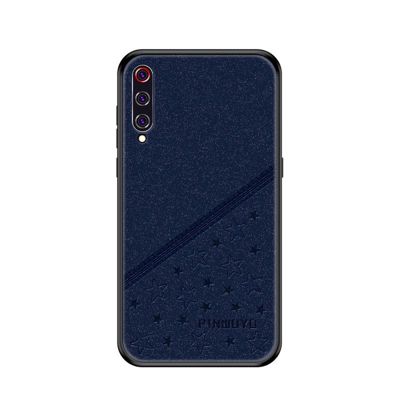 Hoesje Xiaomi Mi 9 Rood Zwart Gelukkige Ster-Serie Pinwuyo
