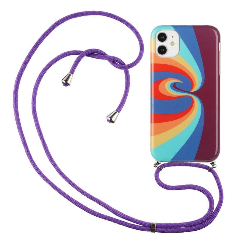 Rainbow Drawstring Iphone 12/12 Pro Case