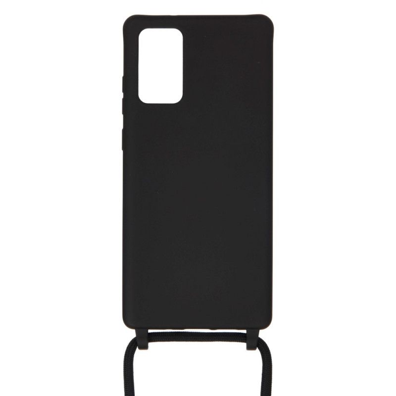 Samsung Galaxy Note 20 Siliconen Hoesje En Snoer
