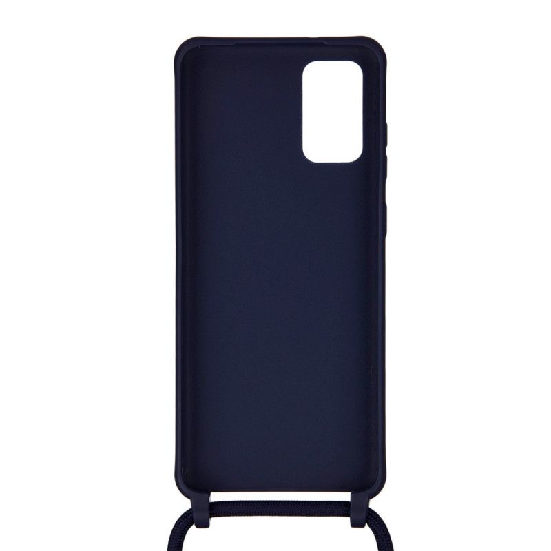 Samsung Galaxy S20 Ultra Siliconen Hoesje En Snoer