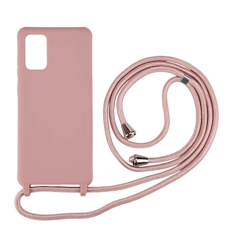 Samsung Galaxy S20 Ultra Siliconen Hoesje En Snoer