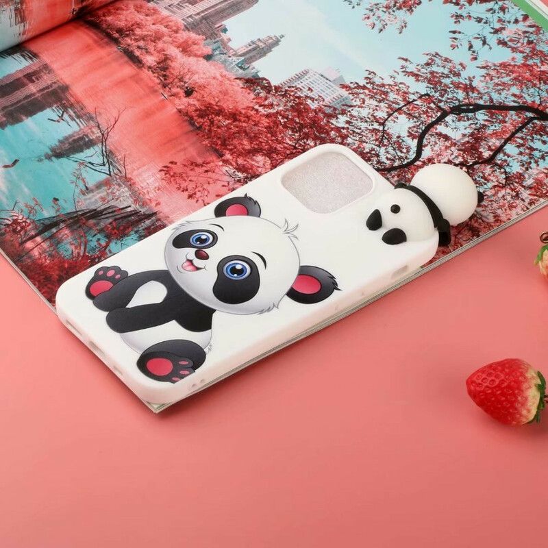 Case Hoesje iPhone 13 Mini Telefoonhoesje 3d Leuke Panda