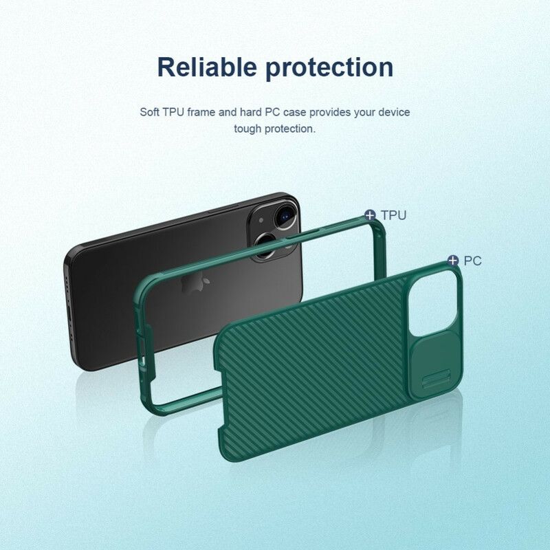 Hoesje iPhone 13 Mini Camshield Nillkin Bescherming Hoesje