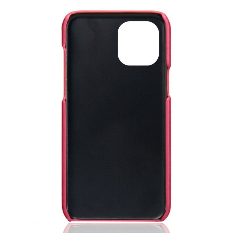 Hoesje iPhone 13 Mini Ksq-kaarthouder