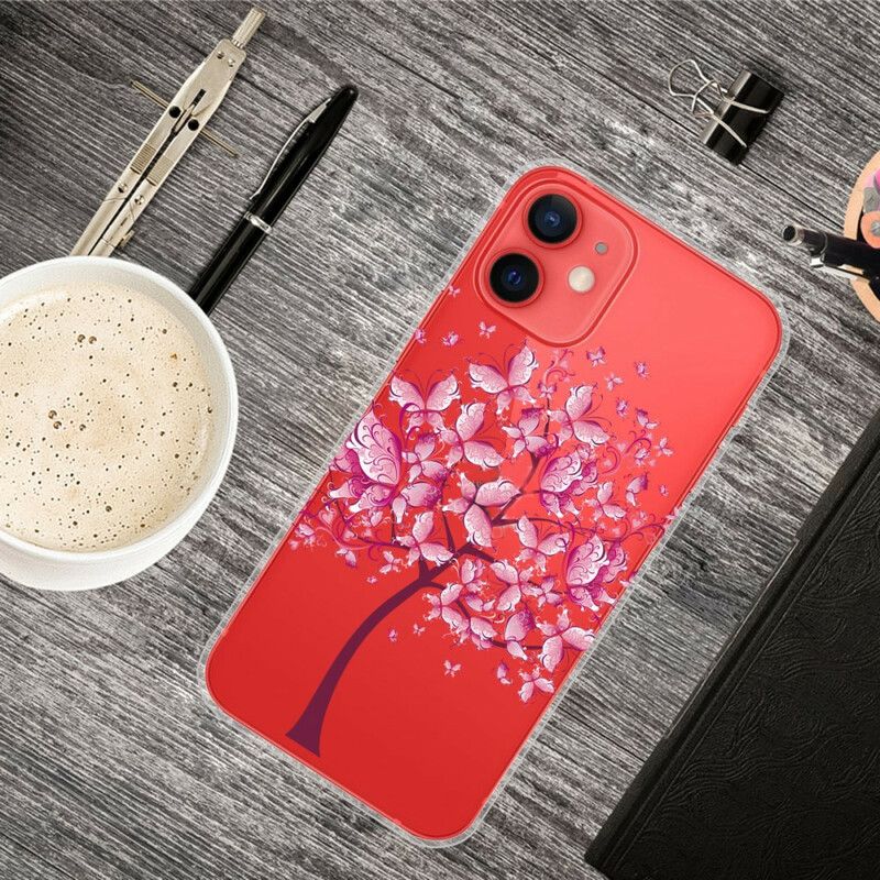 Hoesje iPhone 13 Mini Roze Boomtop