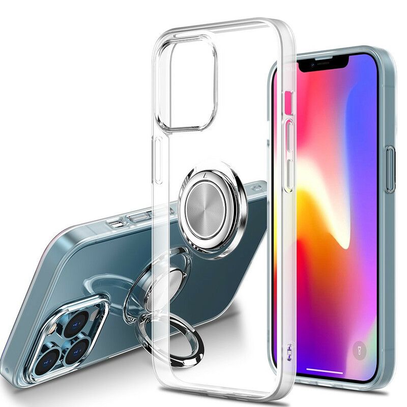Hoesje iPhone 13 Mini Transparant Met Steunring