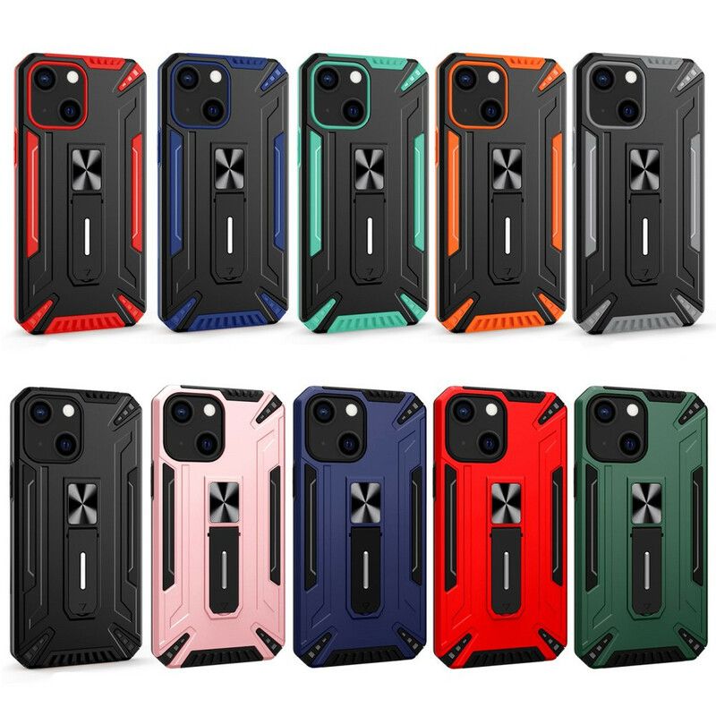 Hoesje iPhone 13 Mini Verticale En Horizontale Verwijderbare Steun