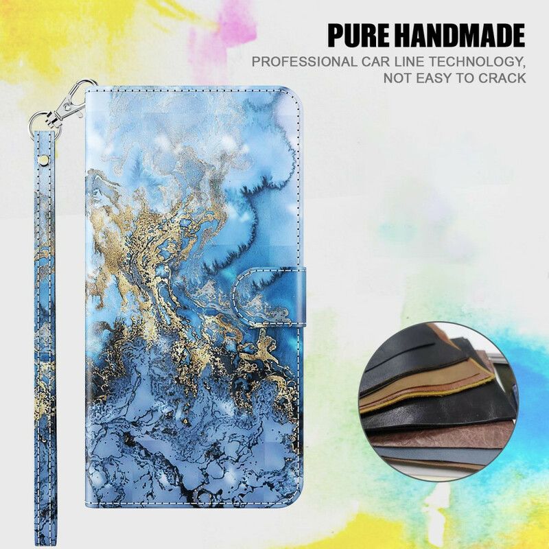 Leren Hoesje iPhone 13 Mini Glitterverloop Bescherming Hoesje
