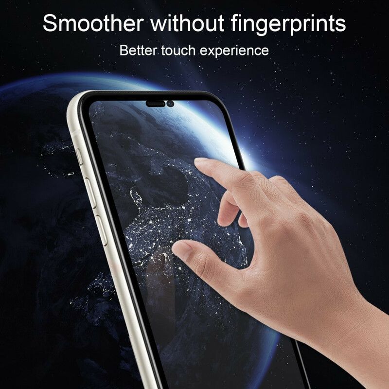 Zwarte Rand Gehard Glas Screenprotector iPhone 13 Mini