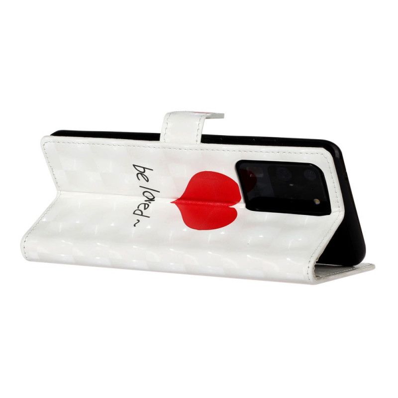 Cover Folio-hoesje Samsung Galaxy S20 Ultra Telefoonhoesje Bijv. Bemind Worden