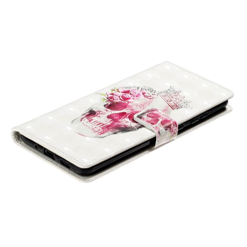 Cover Folio-hoesje Samsung Galaxy S20 Ultra Telefoonhoesje Koninklijke Schedel