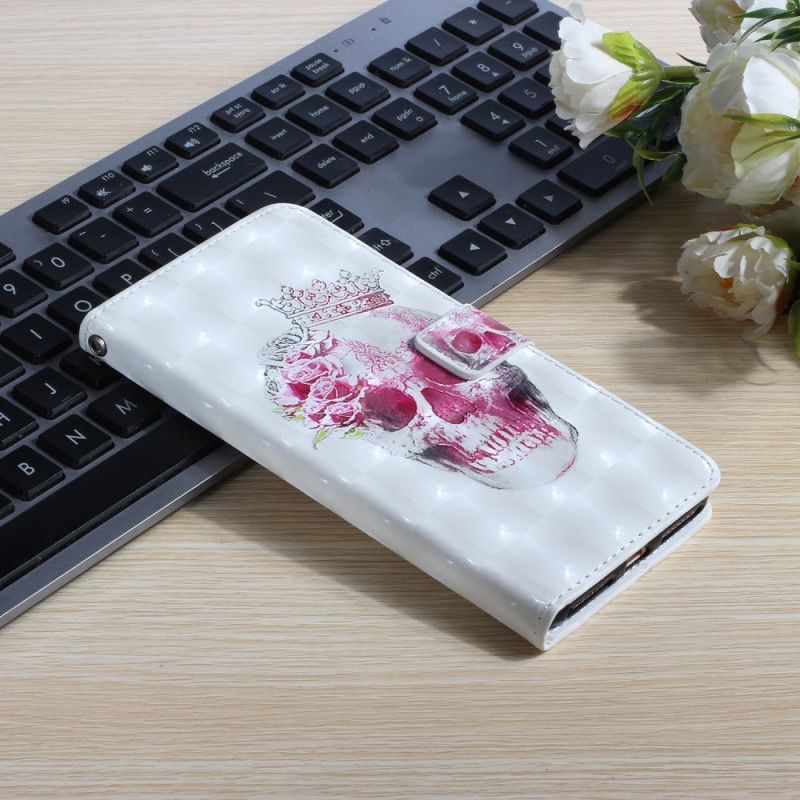Cover Folio-hoesje Samsung Galaxy S20 Ultra Telefoonhoesje Koninklijke Schedel