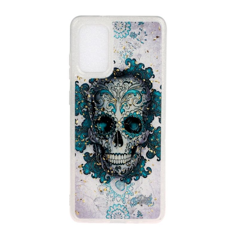 Hoesje Samsung Galaxy S20 Ultra Blauwe Schedel