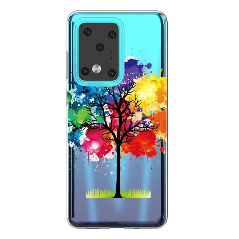 Hoesje Samsung Galaxy S20 Ultra Transparante Aquarelboom