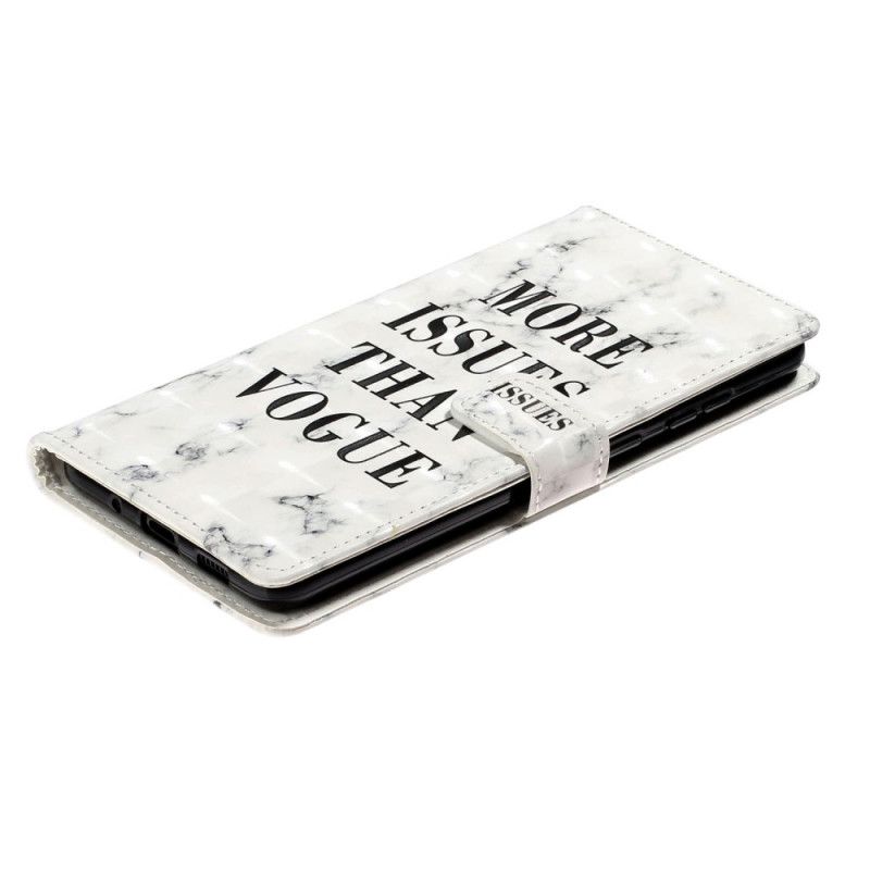 Leren Hoesje voor Samsung Galaxy S20 Ultra Meer Problemen Dan Mode