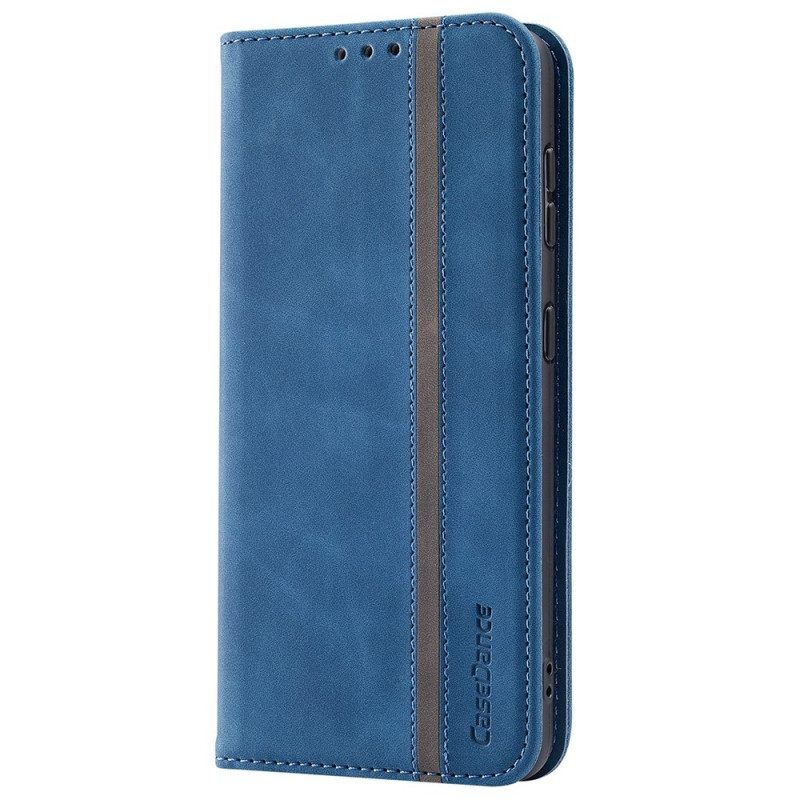 Bescherming Hoesje voor Samsung Galaxy S22 5G Folio-hoesje Kunstleer Casedance