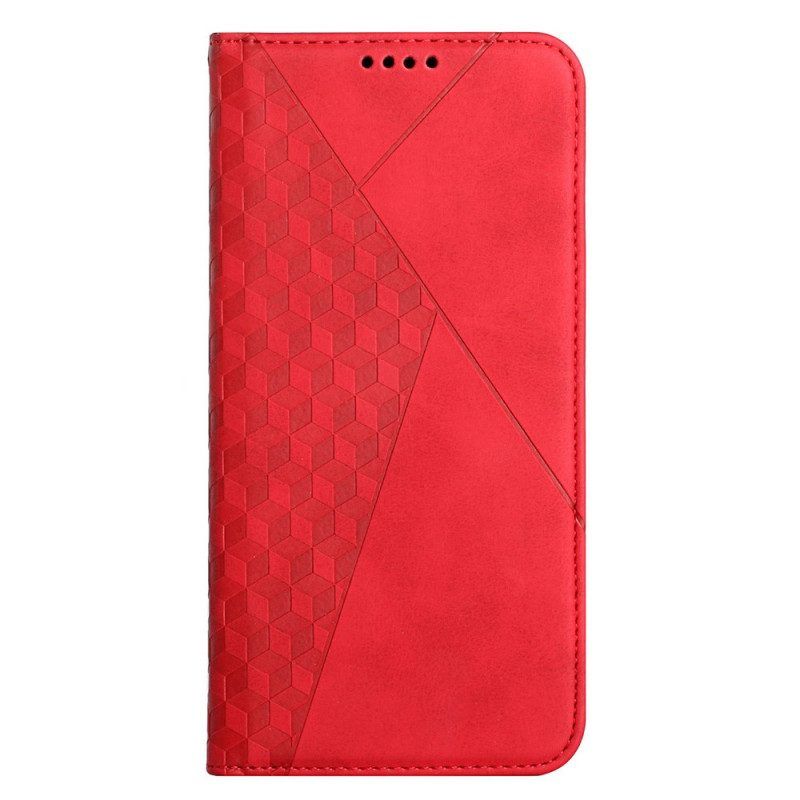 Bescherming Hoesje voor Samsung Galaxy S22 5G Folio-hoesje Leerstijl Met Diamanttextuur