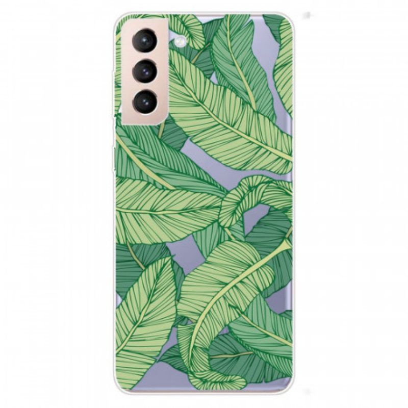 Hoesje voor Samsung Galaxy S22 5G Aquarel Cactussen